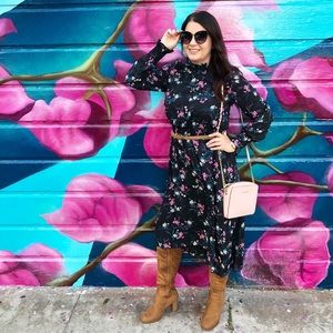 Nanette Lenore Smocked Floral Dress